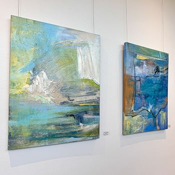 Immersive Places artwork on display