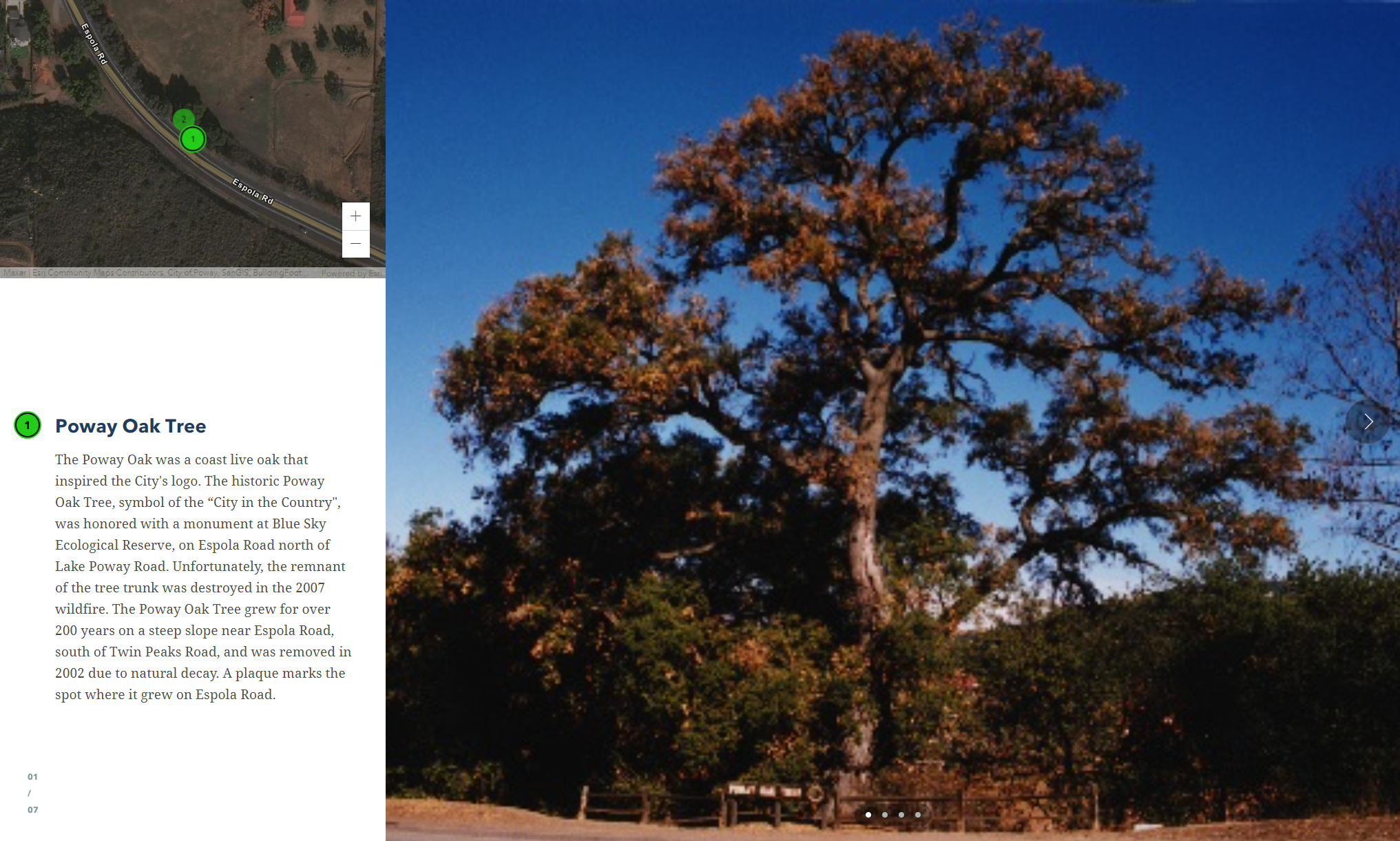 HeritageTreeMapTour Opens in new window