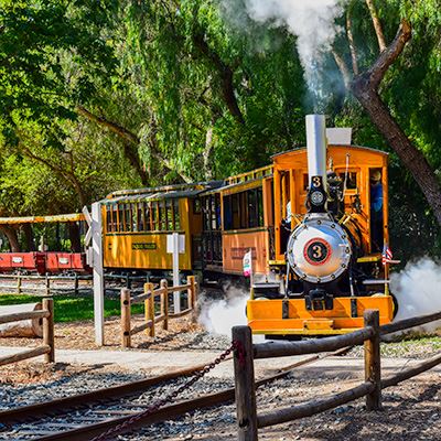 Baldwin locomotive prepares to a day on the railroad