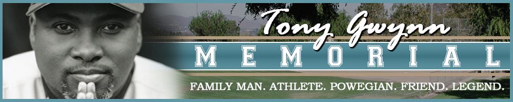 Tony Gwynn Memorial Banner