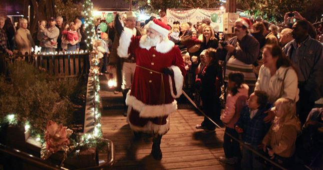 Christmas in the Park Santa