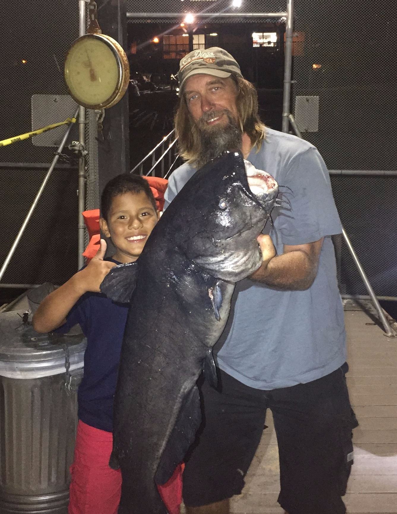 Jeff and Alex Koopischke 34 lb. Log boom, 29 July mackerel