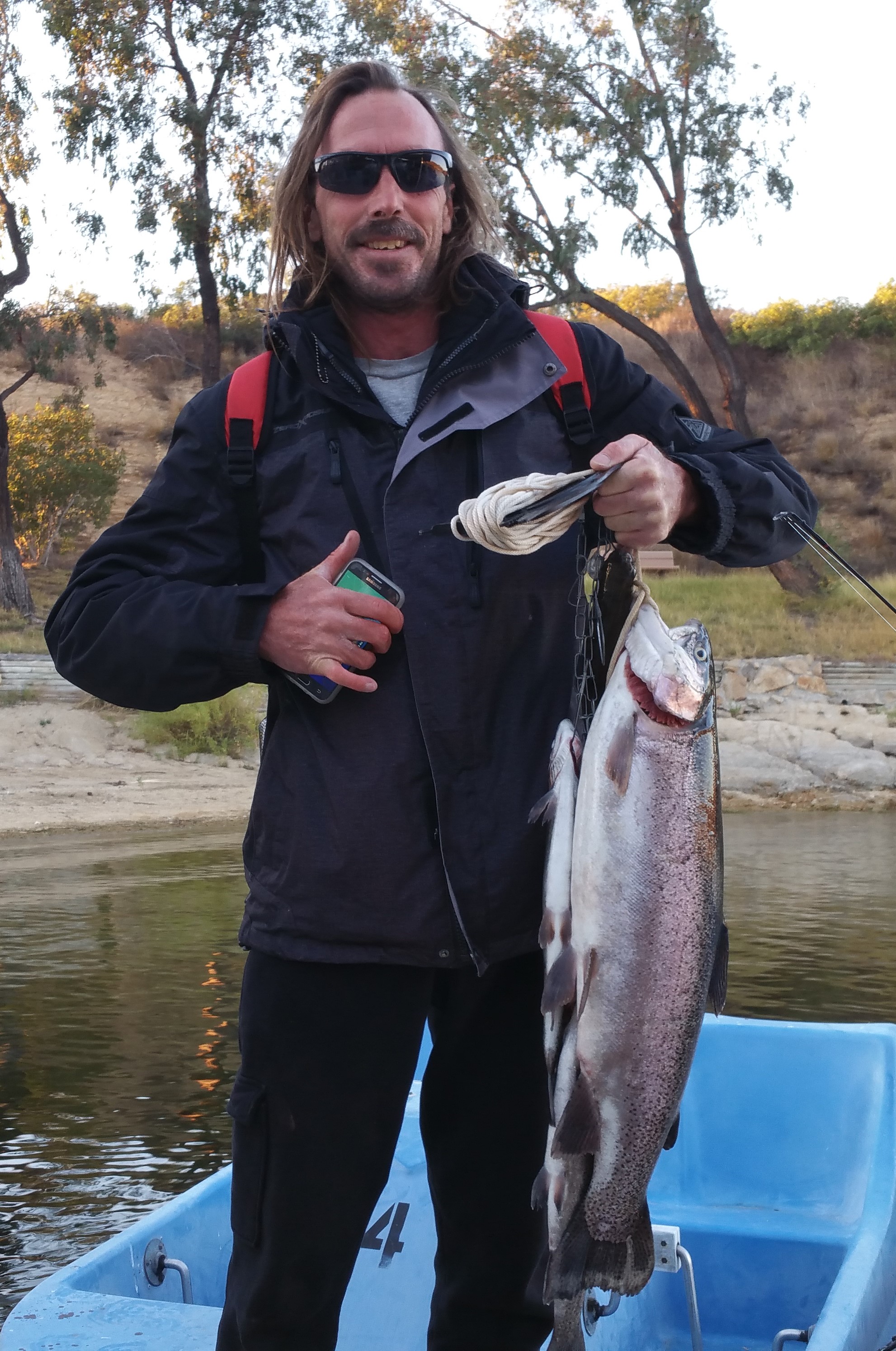 Travis Springer Esco 15 Dec 2017 10 lb 3 oz minijig East shore