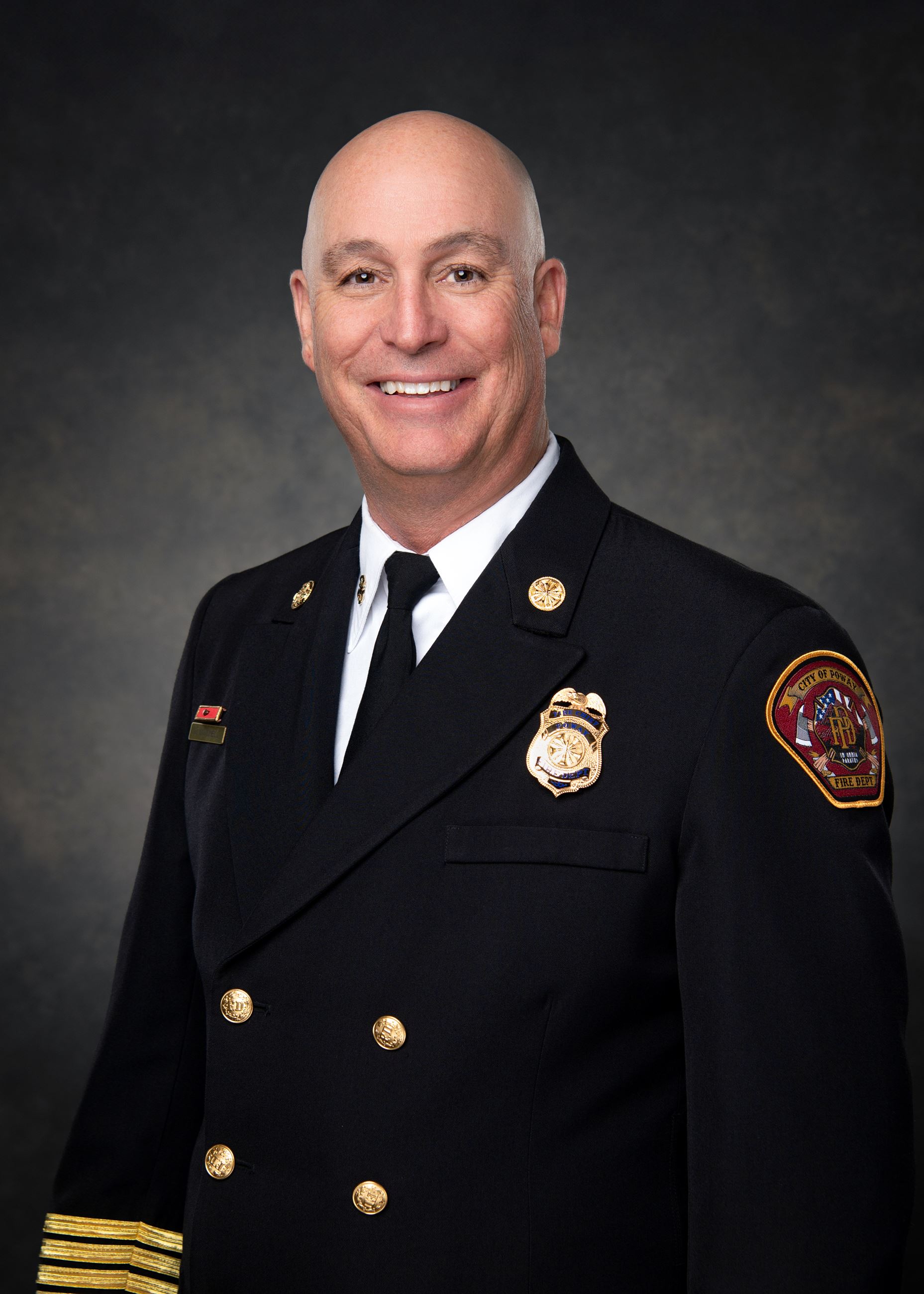 Fire Chief Brian Mitchell